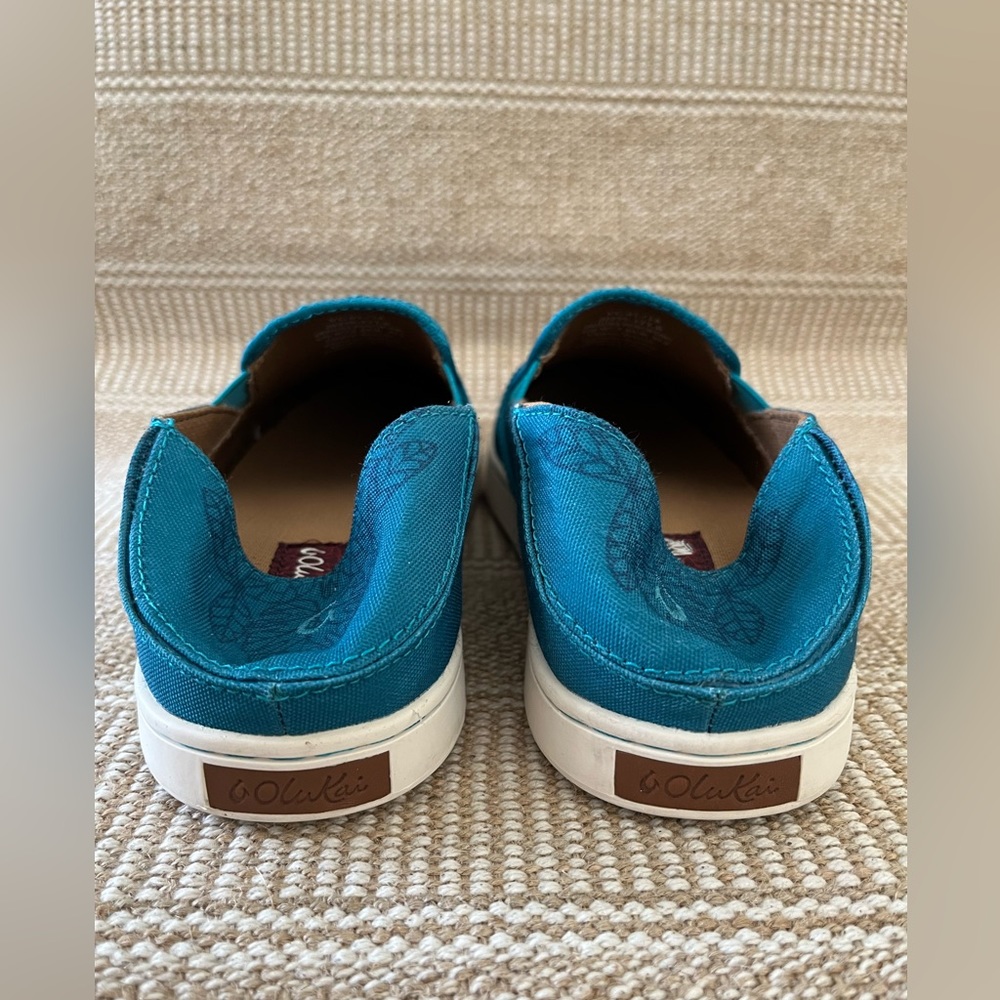 Olukai Women. Size: 7.5 Color: Teal - Picture 11 of 12